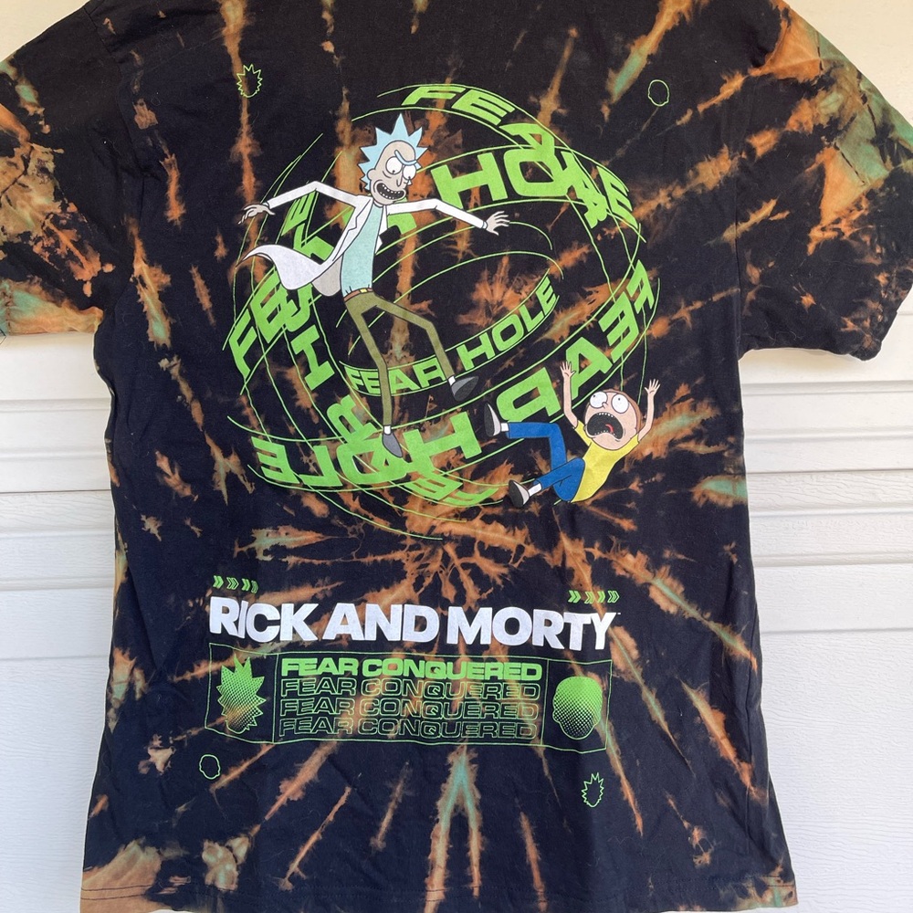 Rick And Morty “Portal Jump” Custom Bleach And Ti… - image 3